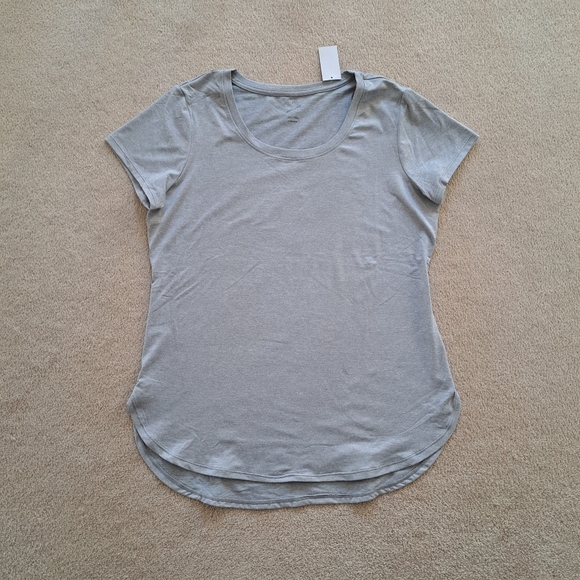 Head Active Short Sleeved Tee Women's Large Grey Workout Top NWT - Picture 10 of 10